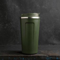 Vaso térmico digital color verde