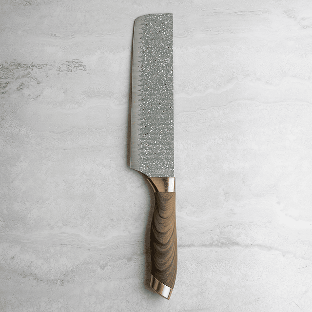 Cuchillo de cocina color granito