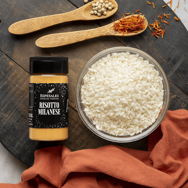 pack Arroz Risotto +Especia Risotto Milanese