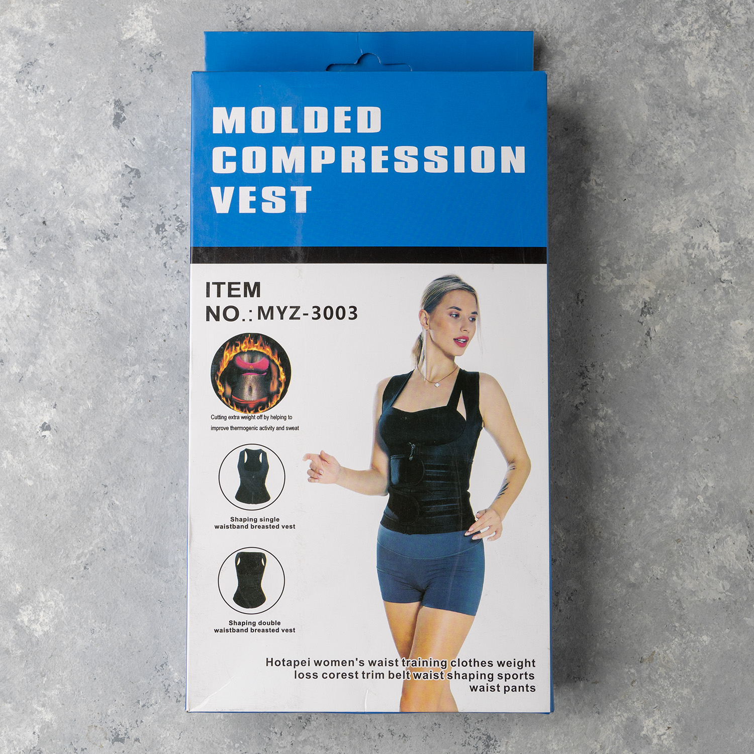 Chaleco de compresión moldeado