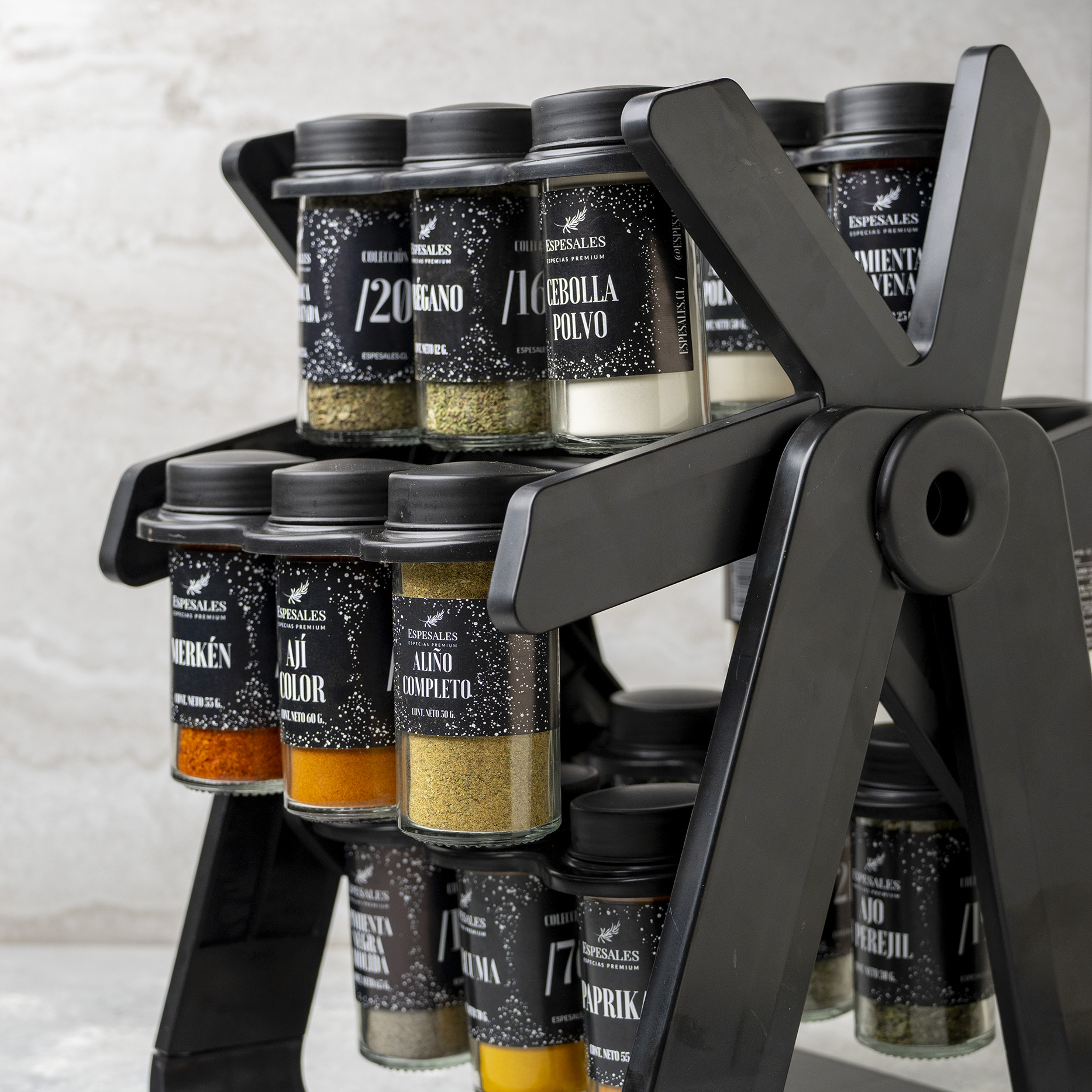 ［on the spice様ご専用品］ Especiero con 18 especias clasicas