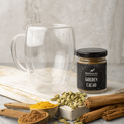 Golden Cacao + tazón doble fondo