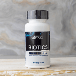 Cápsulas de Biotics