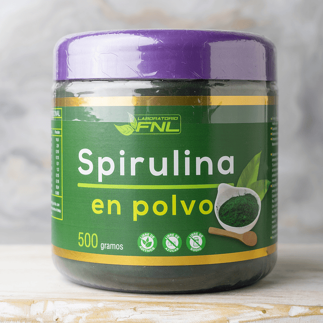 Spirulina en polvo 500g