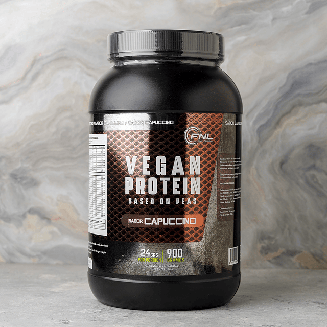 Vegan Protein based on peas sabor capuccino