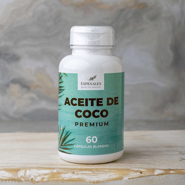 Cápsulas de aceite de coco premium espesales