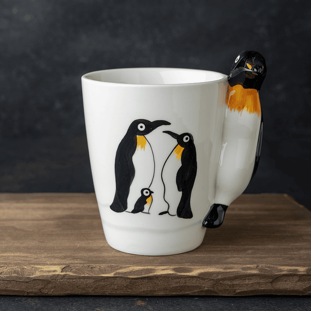 Taza con diseño de animales