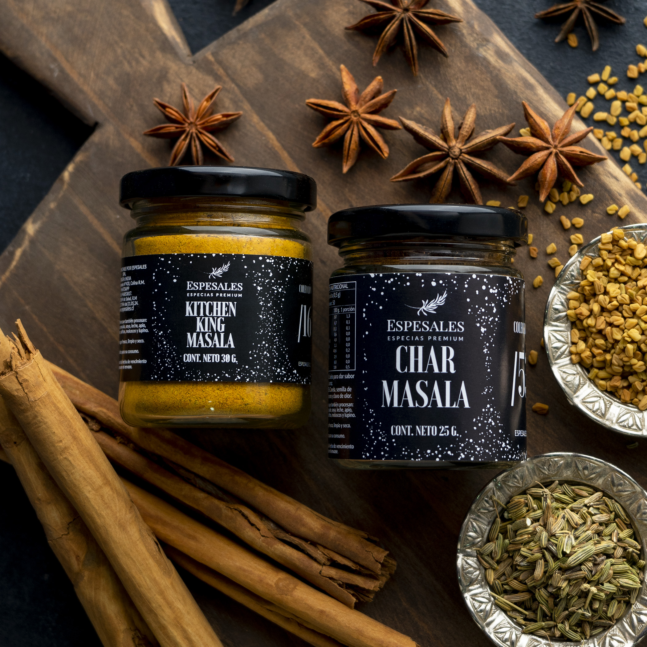 Kitchen King masala + Char Masala