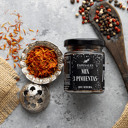 Pack 🔥Mix 3 Pimientas + Azafrán