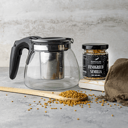 OFERTA FLASH 🔥Fenogreco + Tetera de vidrio