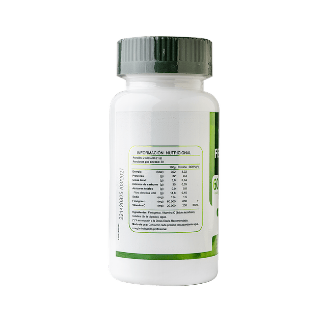 Cápsulas de Fenogreco 60 Cápsulas