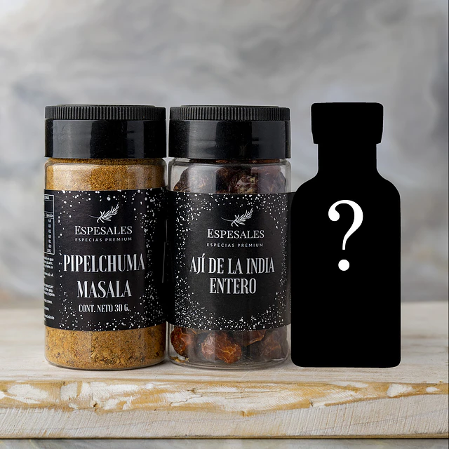 OFERTA FLASH 🔥Pilpelchuma Masala, Aji de la India Entero - Ñora + Especia Sorpresa
