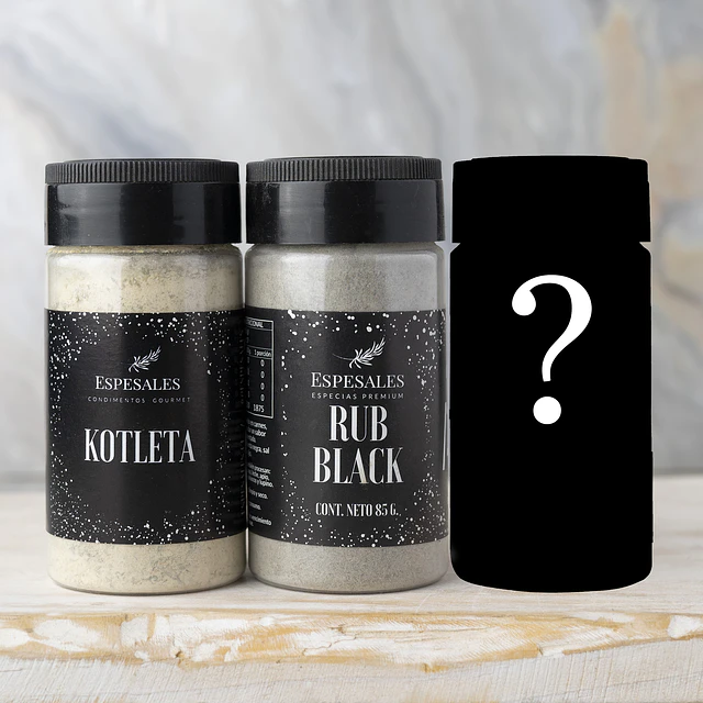 OFERTA FLASH 🔥Kotleta, Rub Black + Especia Sorpresa