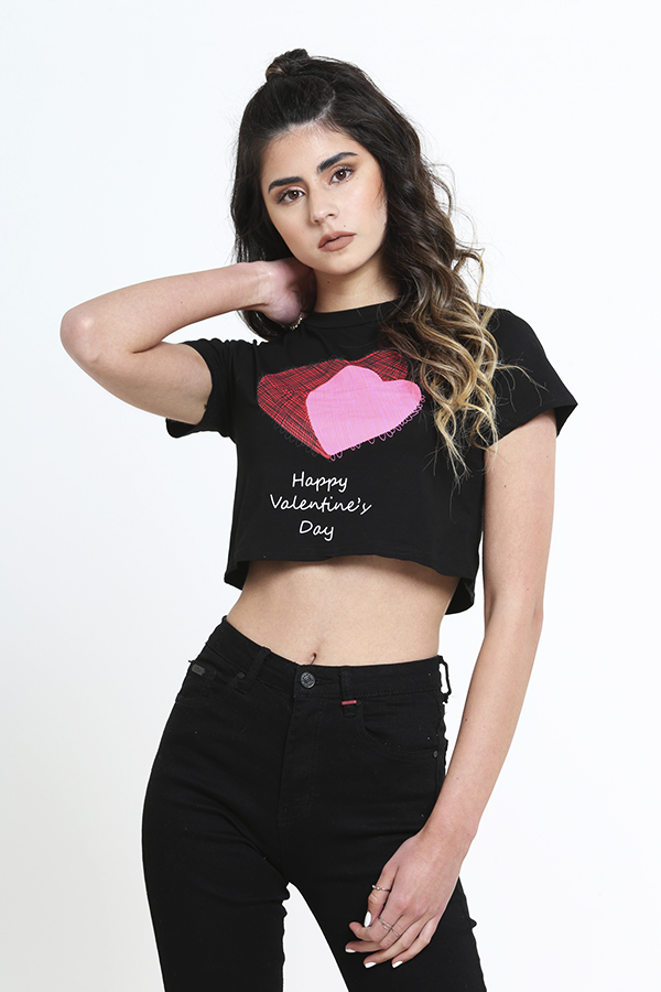 CROP TOP HEART
