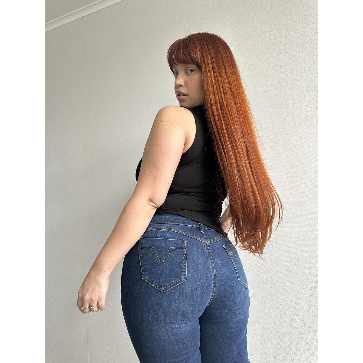 SKINNY AZUL DESTROYED JY2109-5