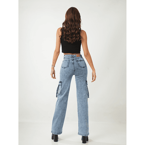 JY2410-2 CARGO RECTO CELESTE