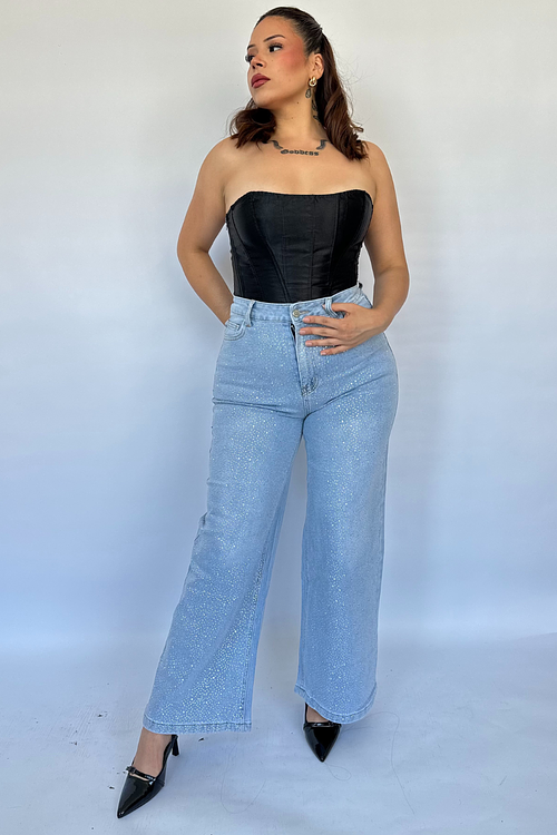 RECTO CELESTE FULL BRILLOS #29