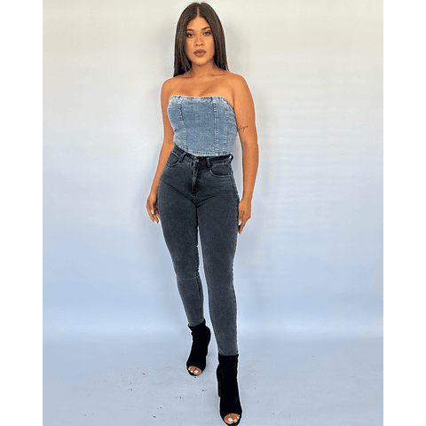 JEANS SKINNY GRIS NACIONAL JF2510-SG