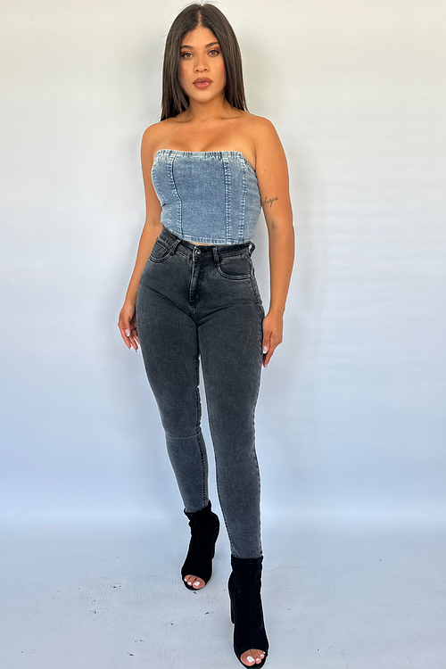 JEANS SKINNY GRIS NACIONAL JF2510-SG