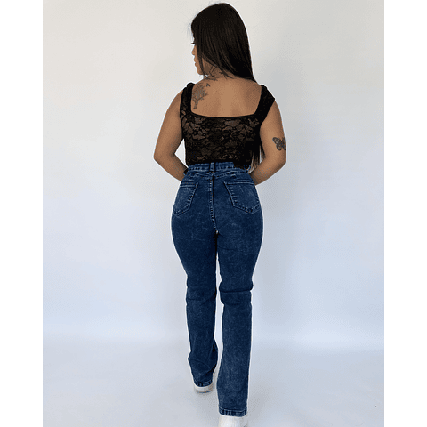 JEANS RECTO CON LINEA AZUL CLARO NACIONAL JF2511-R1