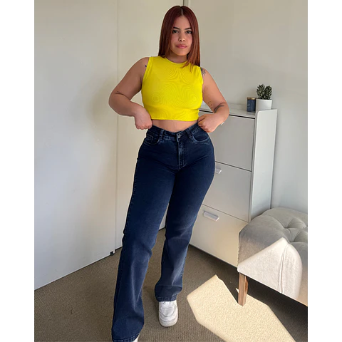 JEANS RECTO AZUL CLÁSICO NACIONAL JF2603-RA