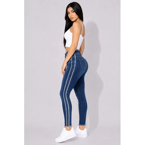 SKINNY AZUL SIN BASTA  JY2107-5CF