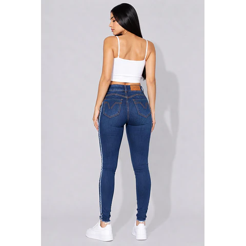 SKINNY AZUL SIN BASTA  JY2107-5CF