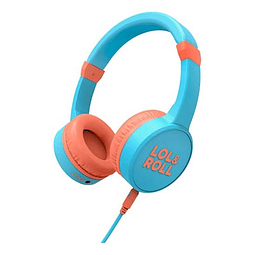 Headphones Energy Sistem C/Fio Lol&Roll Pop Kids Azul