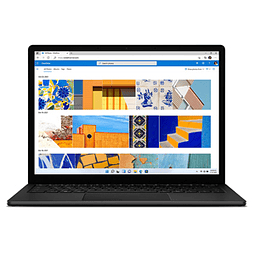 Surface Laptop 4 > Intel Core i7-1185G, 16GB, 256GB SSD, 13.5” Touch, 2256x1504, Intel Iris Xe  Graphics, Wi-Fi 6, Preto Mate, Windows 10 Pro