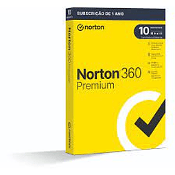 Software Antivirus Norton 360 Premium 1 Ano , 10 Dispositivos