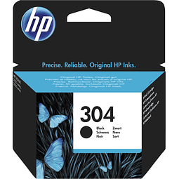 HP Tinteiro original 304 Preto - N9K06AE#ABE