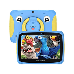 Blackview Tab 3 Kids 7 polegadas 3280mAh Android13 Tablet 2GB + 32GB WIFI Tablet infantil (Azul)