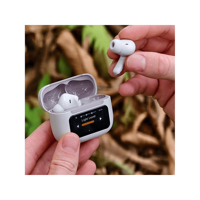 Auriculares Bluetooth Agm Buds 9 (Bege)