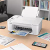 Impressora fotográfica Canon PIXMA TS3751i multifunções a jato de tinta sem fios a cores, branco