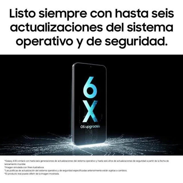 Samsung Galaxy A18 4GB 128GB  Preto