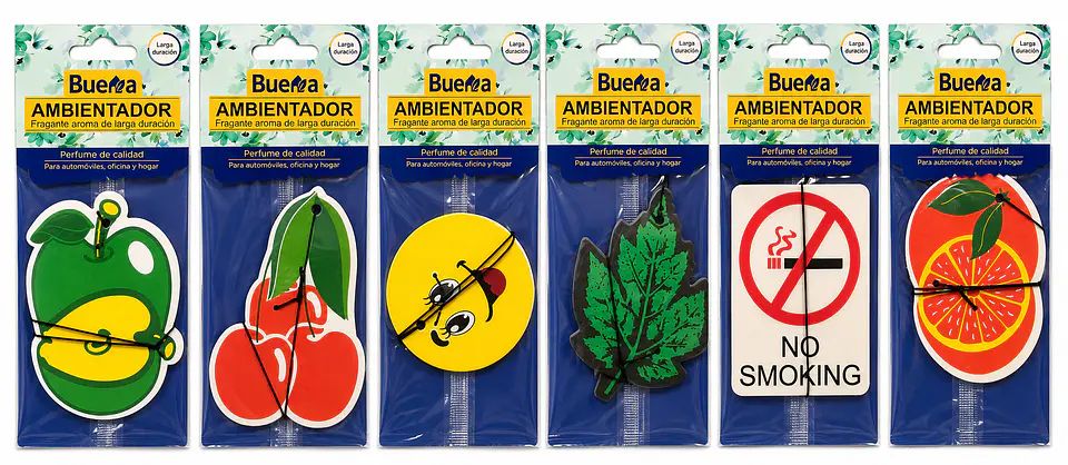 PACK DE 10 AMBIENTADOR  PARA AUTO ,BAÑO ,COCINA 1