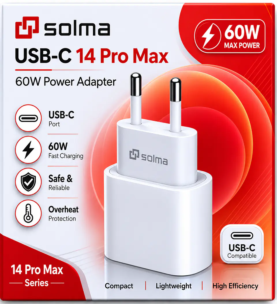 ADAPTADOR TIPO C  SOLMA  50W 1