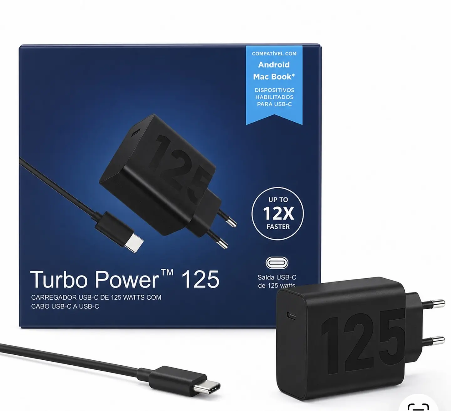 CARGADOR TIPO C A C 125 W TURBO  1