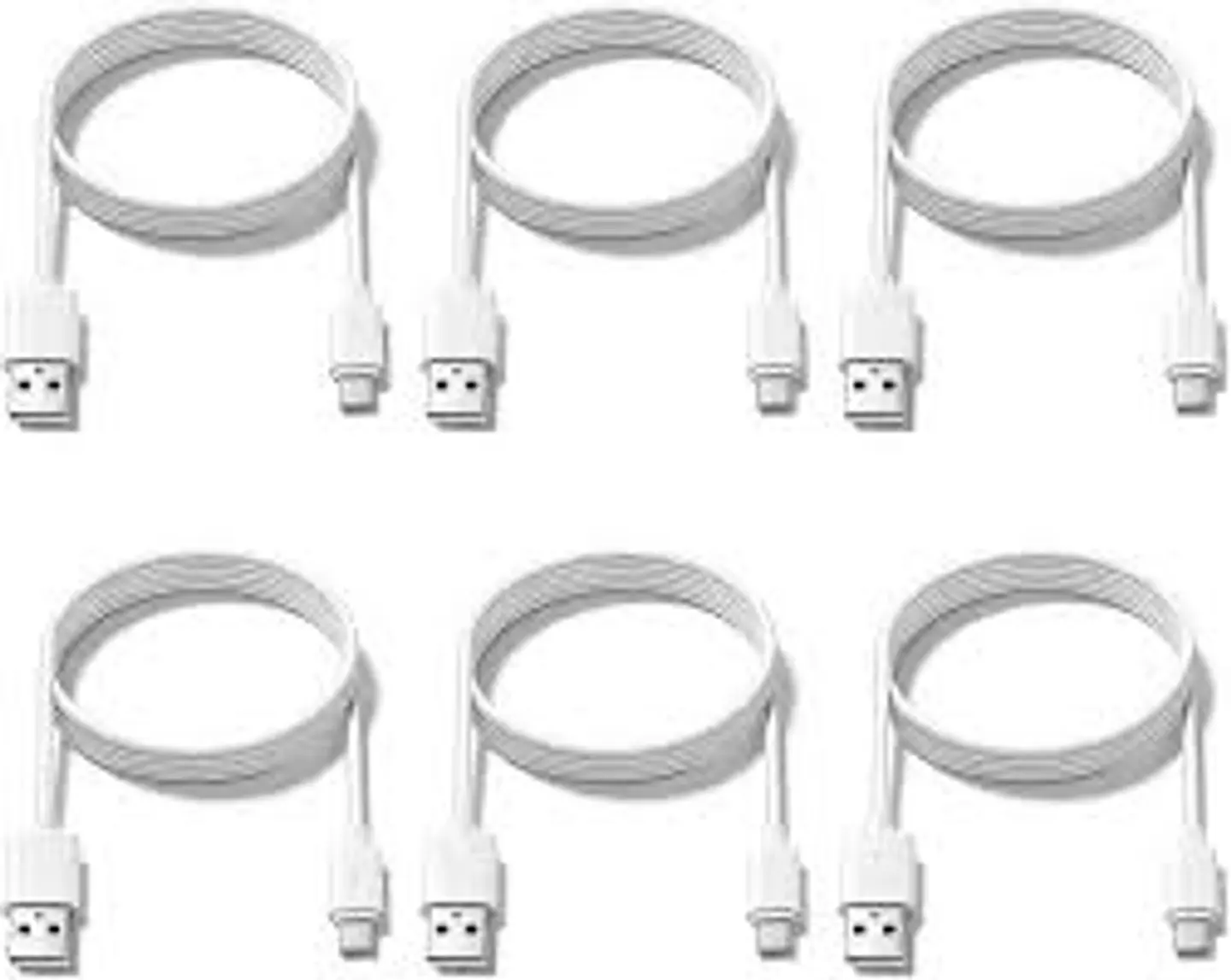PACK DE 10 CABLES MICRO USB 1 METRO  1
