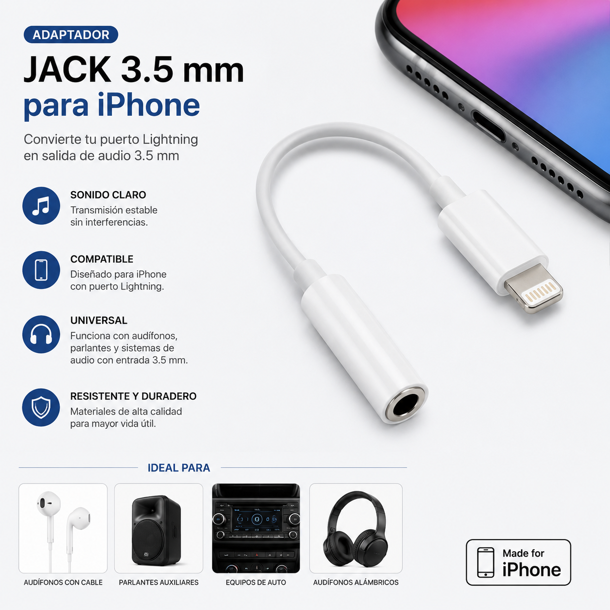 Flex Jack De Audio iPhone 4s Ventas Electronicas