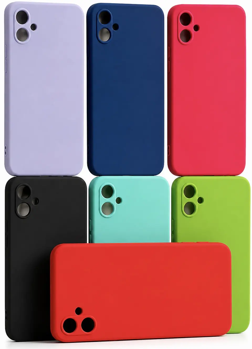CARCASAS MULTICOLORES PARA TODOS LOS MODELOS 5 COLORES DIFERENTES  1