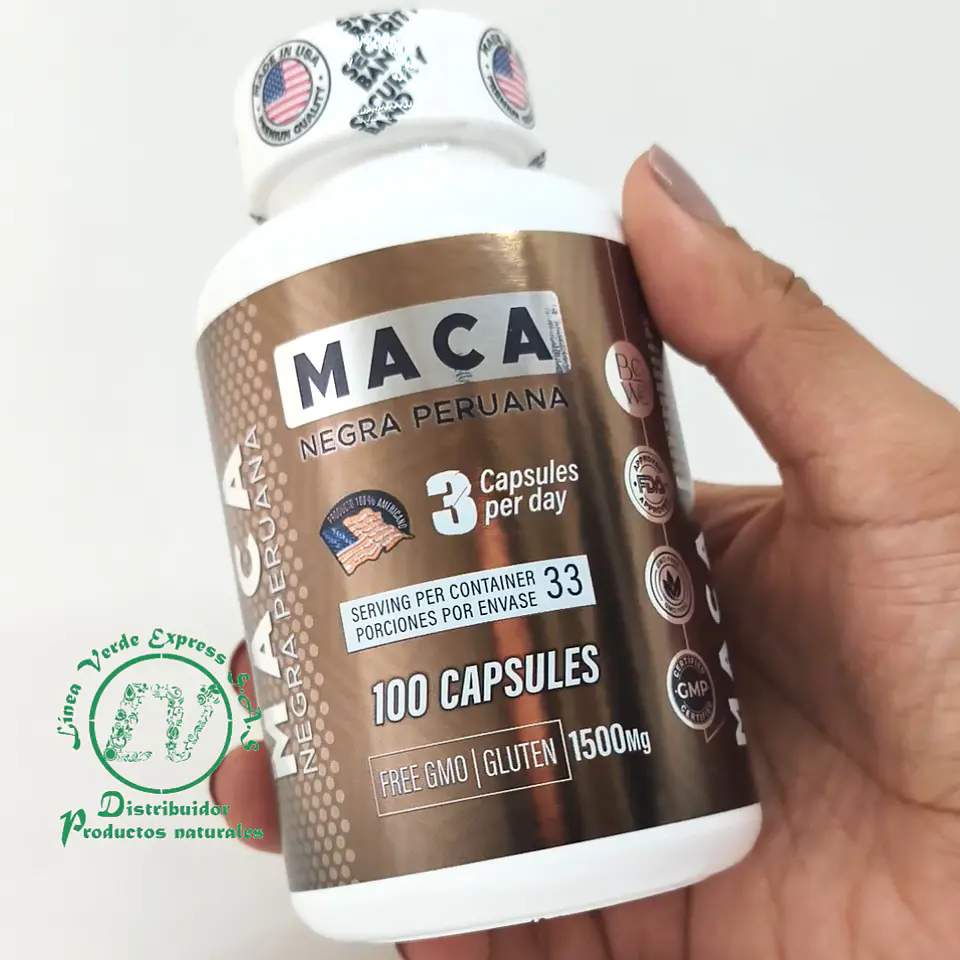 BEWE MACA — Maca Negra 1000mg | Vitalidad, Enfoque y Energía Natural 5