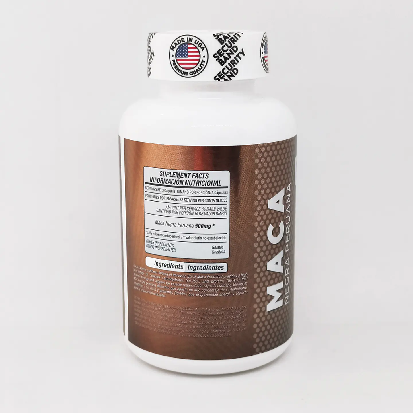 BEWE MACA — Motor Doble | 2 Frascos Maca Negra Premium 3