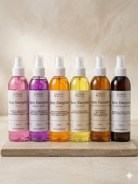 Pack com 6 Sprays Energéticos 20cl