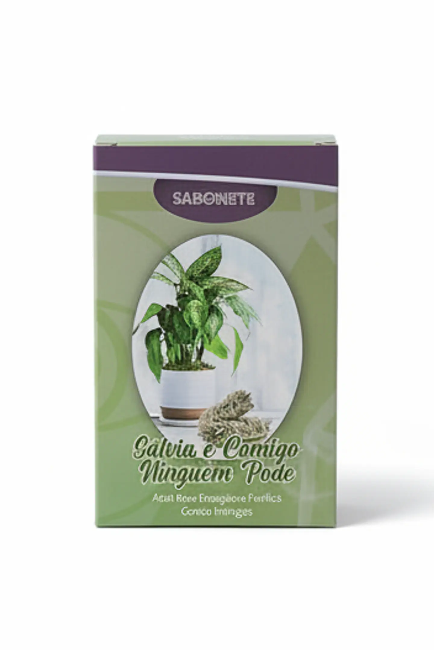 Sabonete Ritual - Salvia Branca e Comigo Ninguém Pode 1