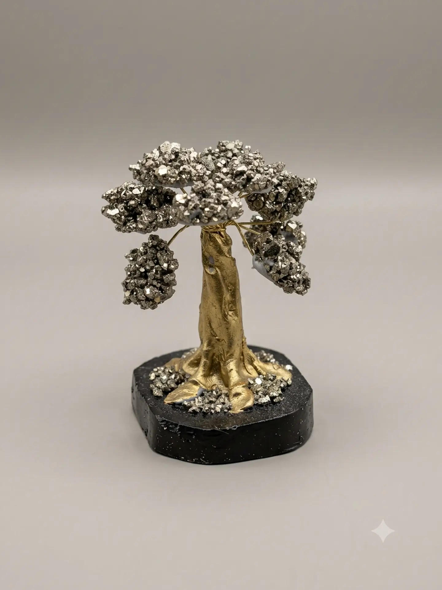 Árvore da Fortuna de Pirite - 6.5 cm 1