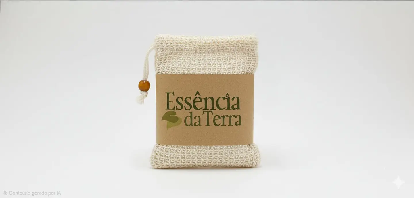 Saco de Sisal para Sabonetes 1