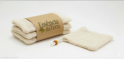 Saco de Sisal para Sabonetes