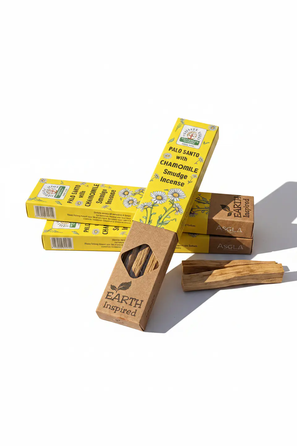Incenso Orgânico Namaste India- Palo Santo & Camomila 1