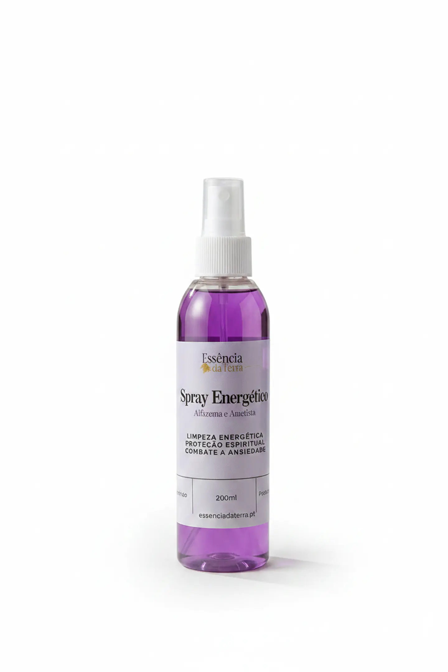 Spray Energético  Alfazema e Ametista 20cl - Contém 1 cristal de Ametista 2